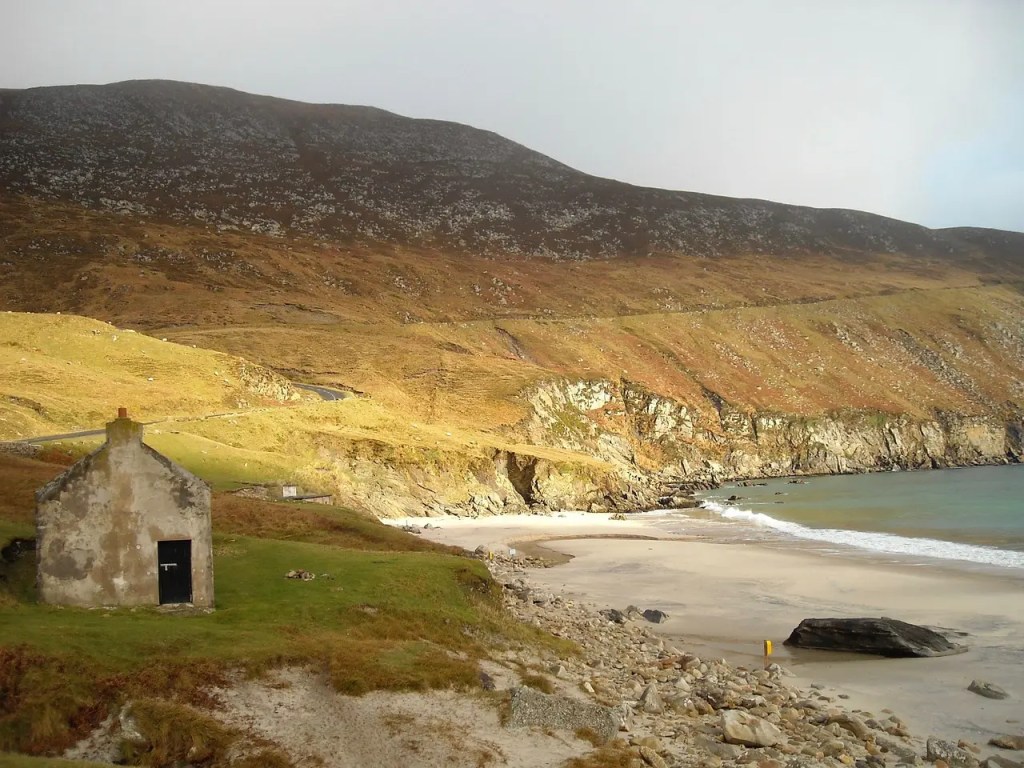Achill Island, County Mayo Ireland. The island is riddled with secret selkie coves.